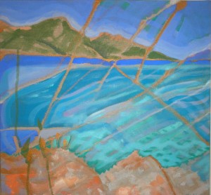 camille marquand original oil on canvas 40x40 cm £400